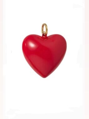 Roxanne Assoulin The Big Puffy Heart Charms Red